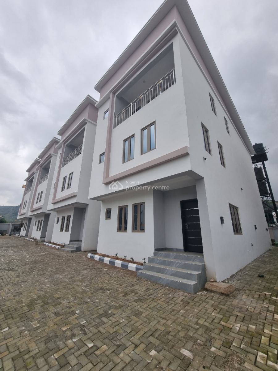 a Well Built 4 Bedroom Terrace Duplex with Bq in a Serene Environment, Katampe Main, Katampe (main), Katampe, Abuja, Terraced Duplex for Sale