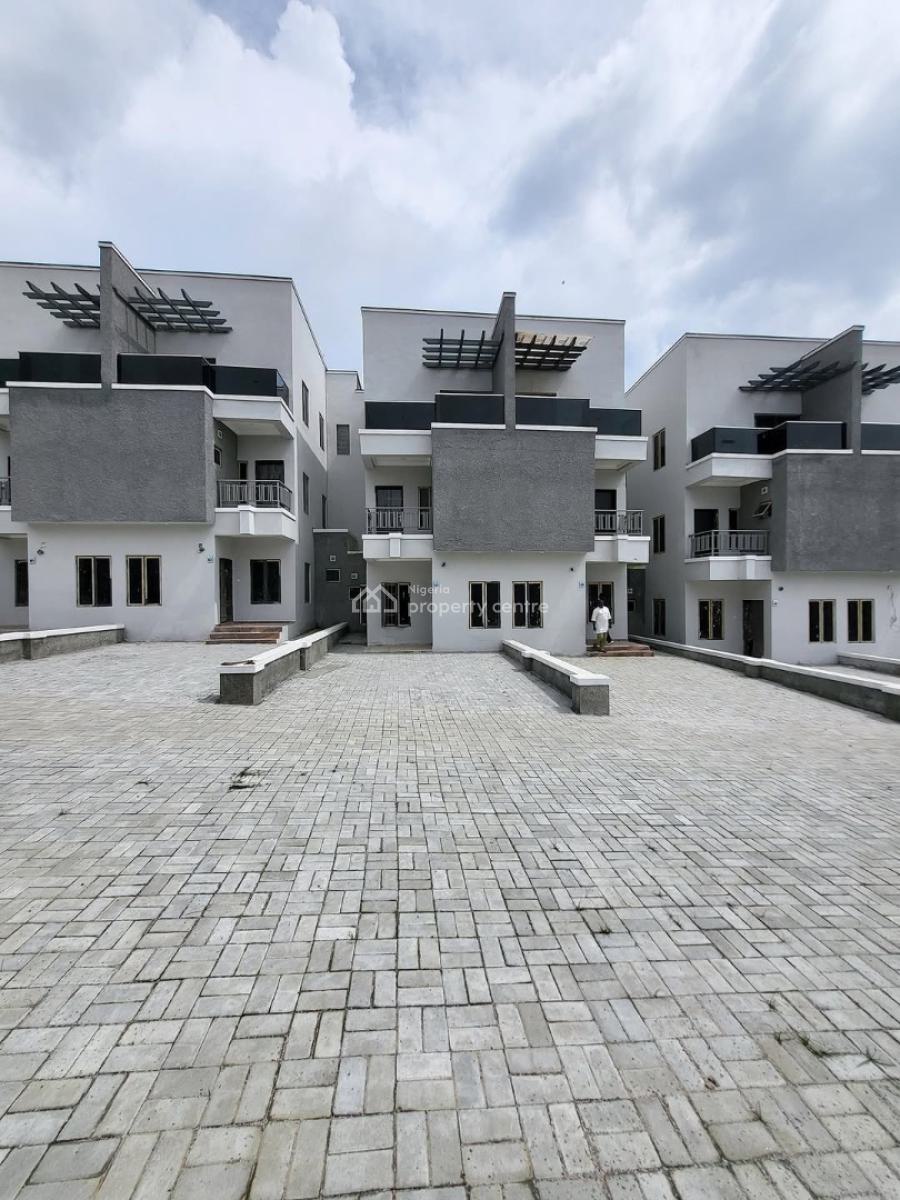 Newly Built 4bedroom Semi Detached House, Guzape District, Abuja, Semi-detached Duplex for Sale