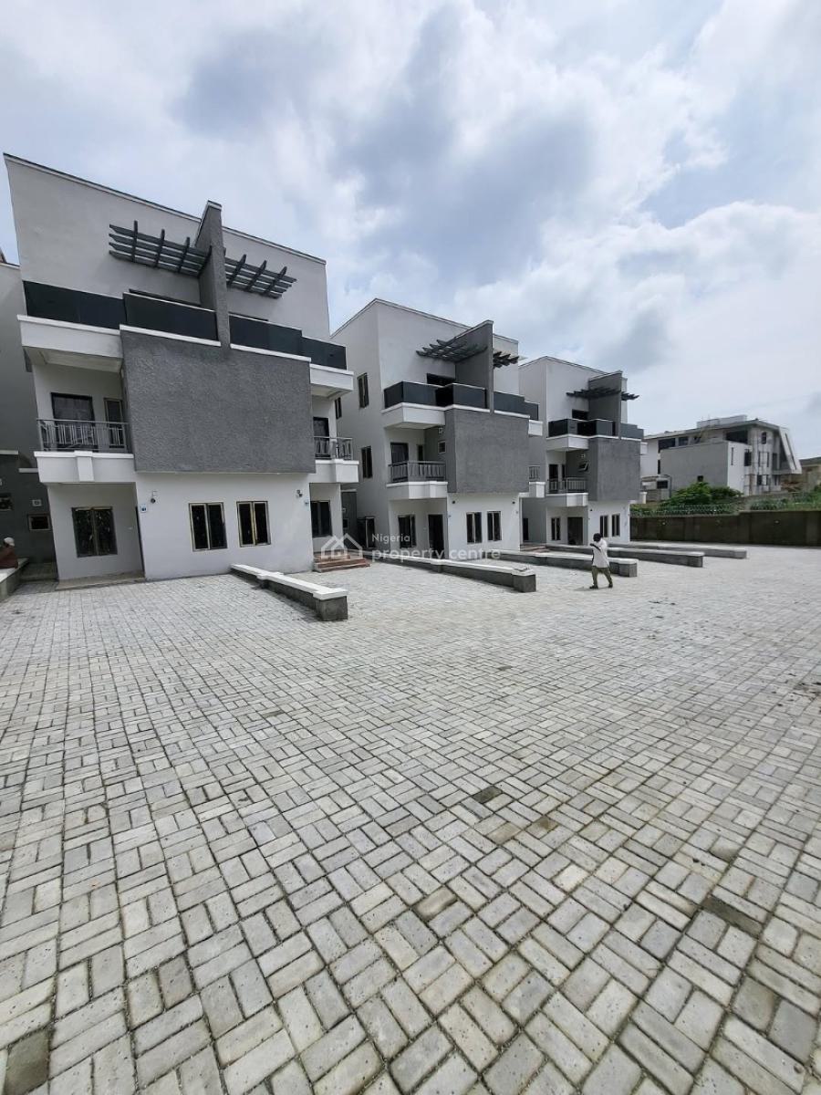 Newly Built 4bedroom Semi Detached House, Guzape District, Abuja, Semi-detached Duplex for Sale
