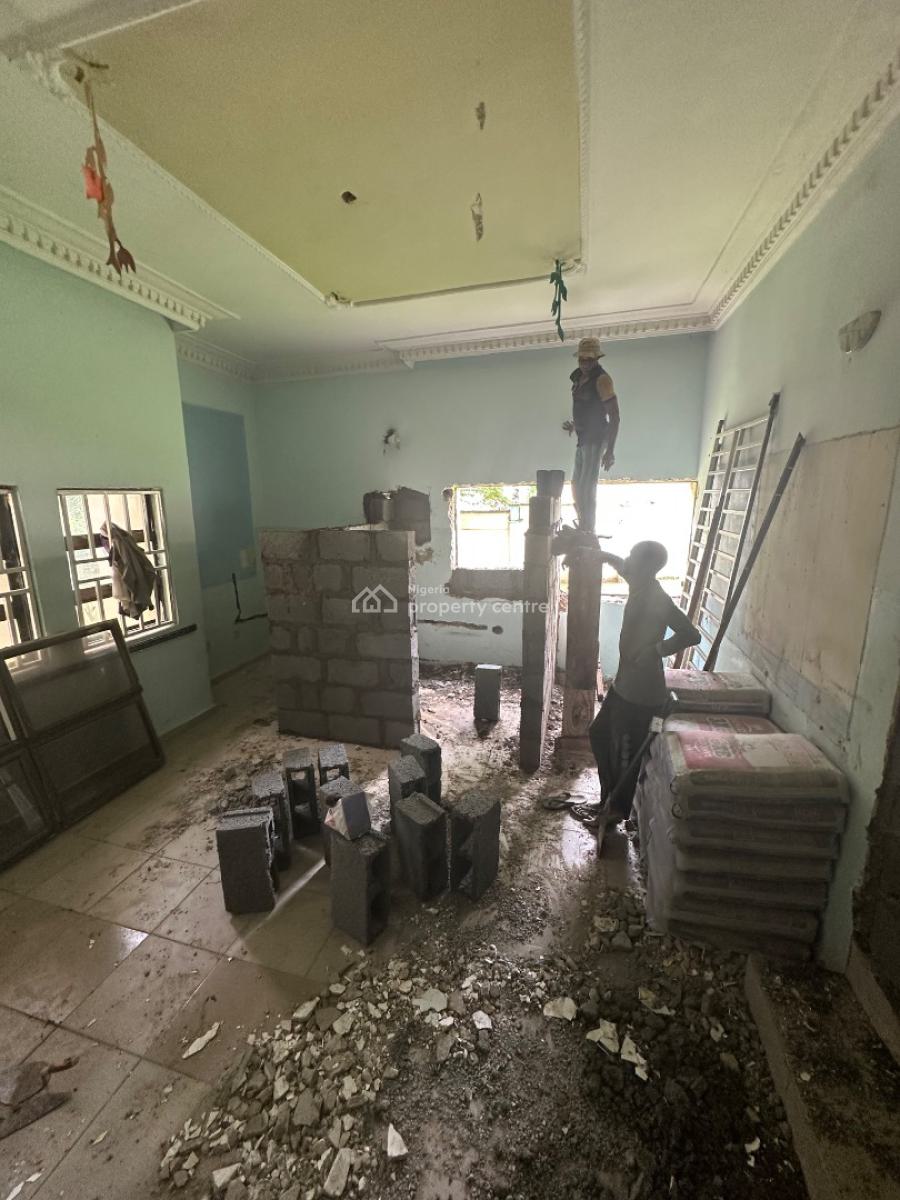 a Spacious One Room Self Contain Apartment in a Sweet Environment, First Avenue Not Far From Crush Cafe, Gwarinpa, Abuja, Self Contain (single Rooms) for Rent