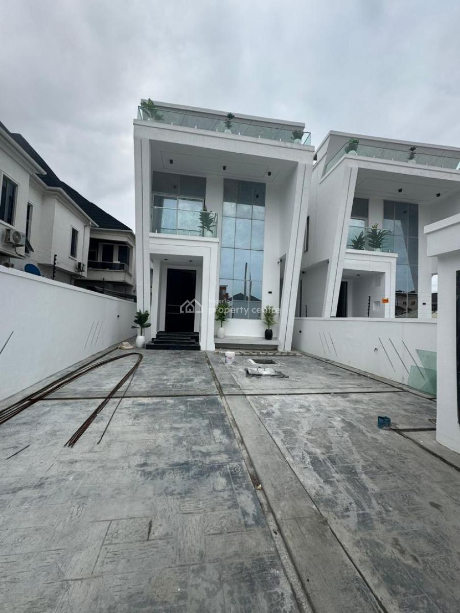 5 Bedrooms Fully Detached Duplex with Bq, Ologolo, Lekki, Lagos, House for Sale