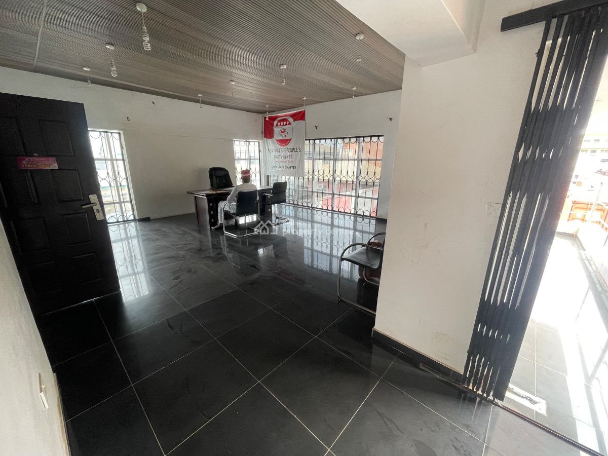 Spacious Strategically Located 6 Rooms Commercial Property, Beside Toyota, Starga Bus-stop, Sango - Eleyele Road, Eleyele, Ibadan, Oyo, Office Space for Sale