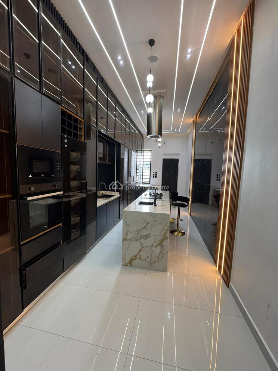 5 Bedrooms Fully Detached Duplex with Bq, Chevron, By Second Toll Gate, Lekki Expressway, Lekki, Lagos, House for Sale