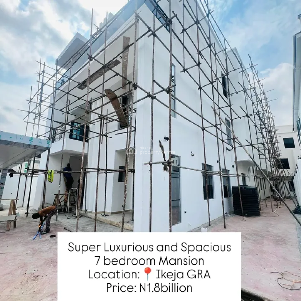 Exquisitely Built 7 Bedroom Fully Detached Duplex with Bq  Location:, Ikeja Gra, Ikeja, Lagos, House for Sale