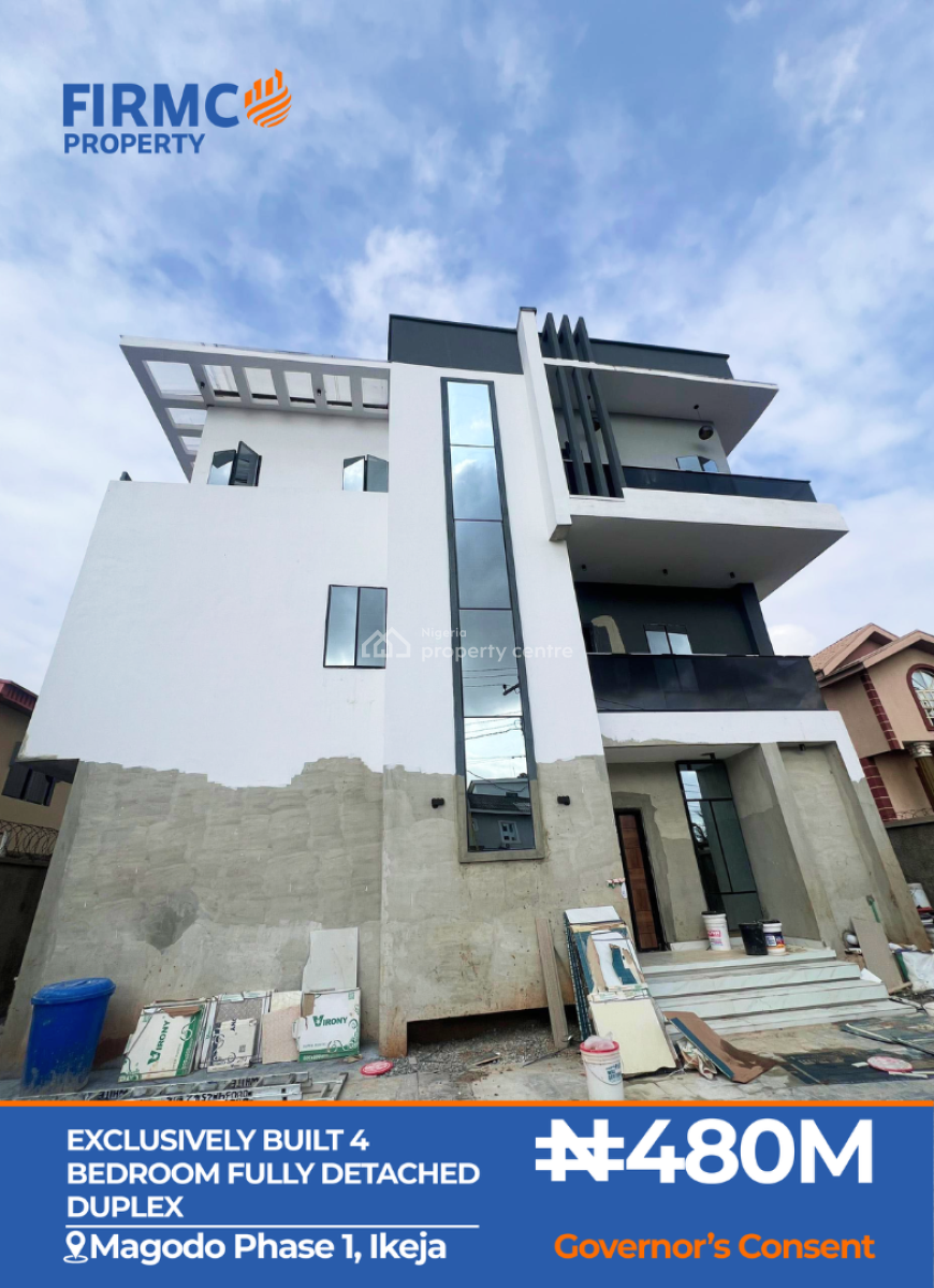 Tastefully Designed 4bedroom Fully Detached Duplex in Magodo, Live Where Convenience Meets Class Here in, Magodo, Lagos, Detached Duplex for Sale