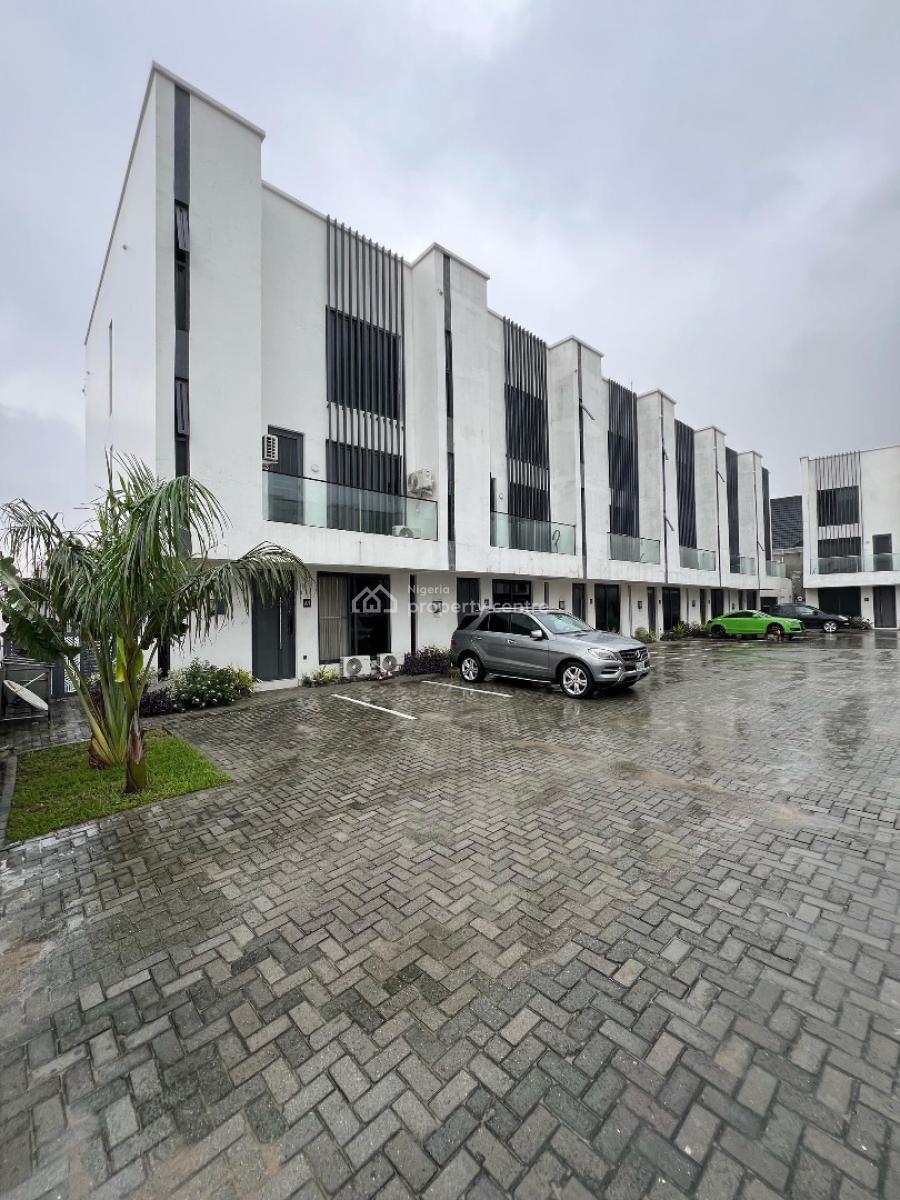 Aesthetically Pleasing 4bedroom Terraced Duplex with Bq, Ikate, Lekki, Lagos, Terraced Duplex for Sale