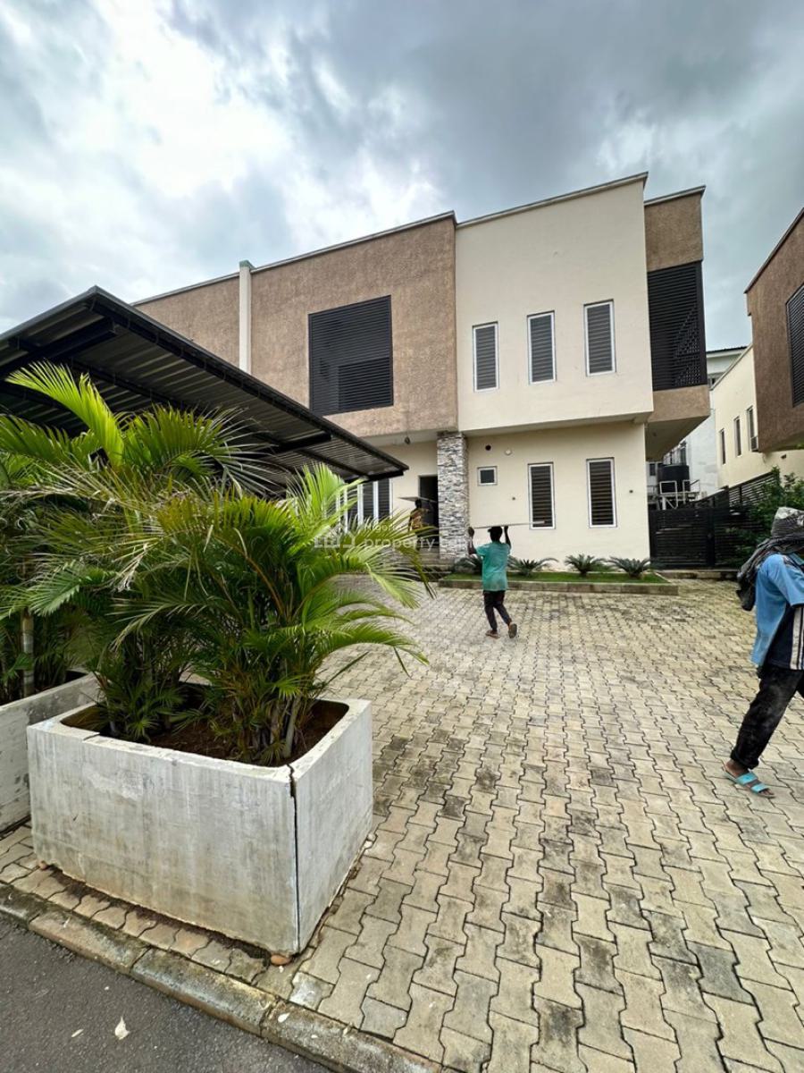 Beautifully Designed 4 Bedroom Semi Finished Duplex, Bq, Inside an Est, , Inside an Estate, on a Tarred Road, Katampe Extension, Katampe, Abuja, Terraced Duplex for Sale