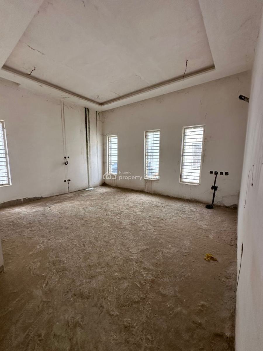 Beautifully Designed 4 Bedroom Semi Finished Duplex, Bq, Inside an Est, , Inside an Estate, on a Tarred Road, Katampe Extension, Katampe, Abuja, Terraced Duplex for Sale