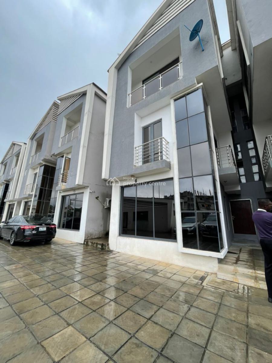 4 Bedroom Terrace Duplex with Bq Jabi Lake Mall, Jabi, Abuja, Terraced Duplex for Sale