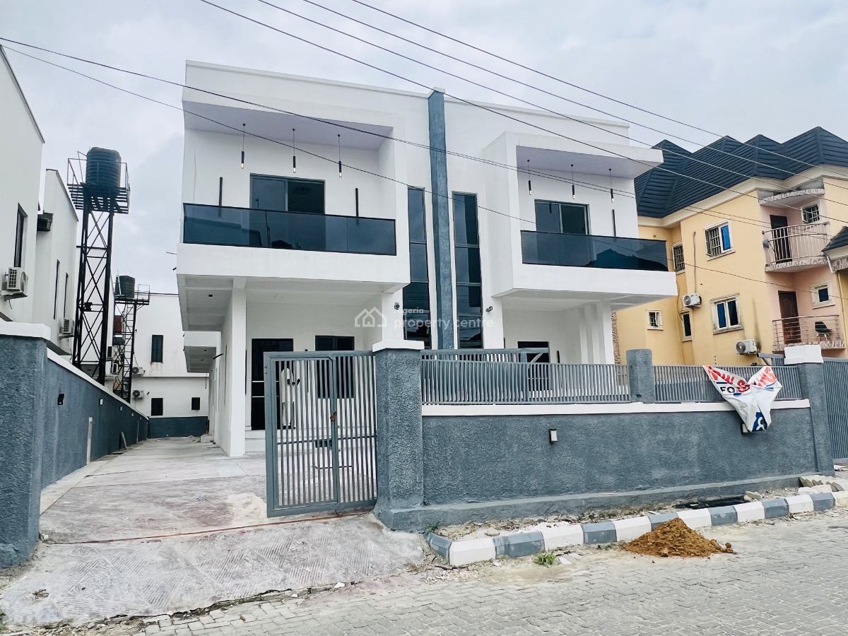 Massive 5 Bedroom Duplex with Bq, Sangotedo Ajah, Sangotedo, Ajah, Lagos, Semi-detached Duplex for Sale