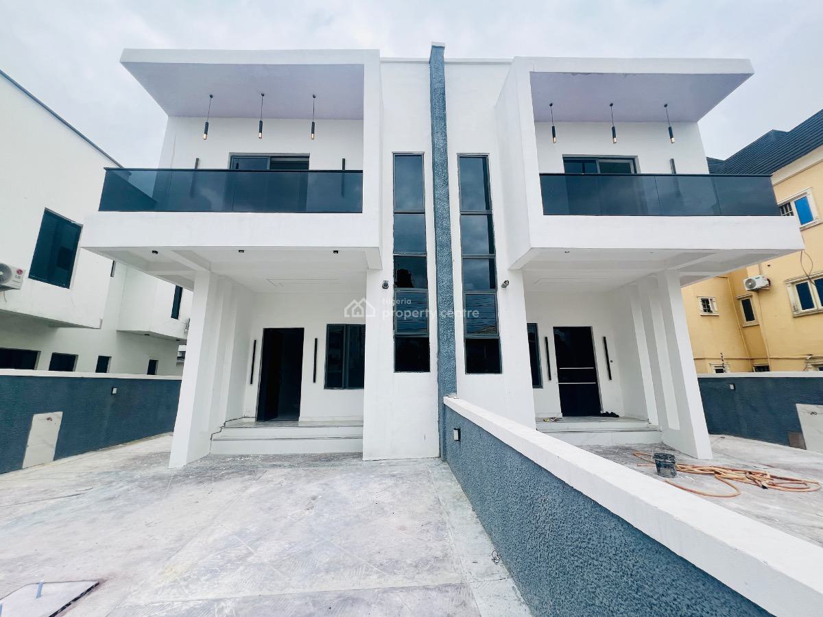 Massive 5 Bedroom Duplex with Bq, Sangotedo Ajah, Sangotedo, Ajah, Lagos, Semi-detached Duplex for Sale