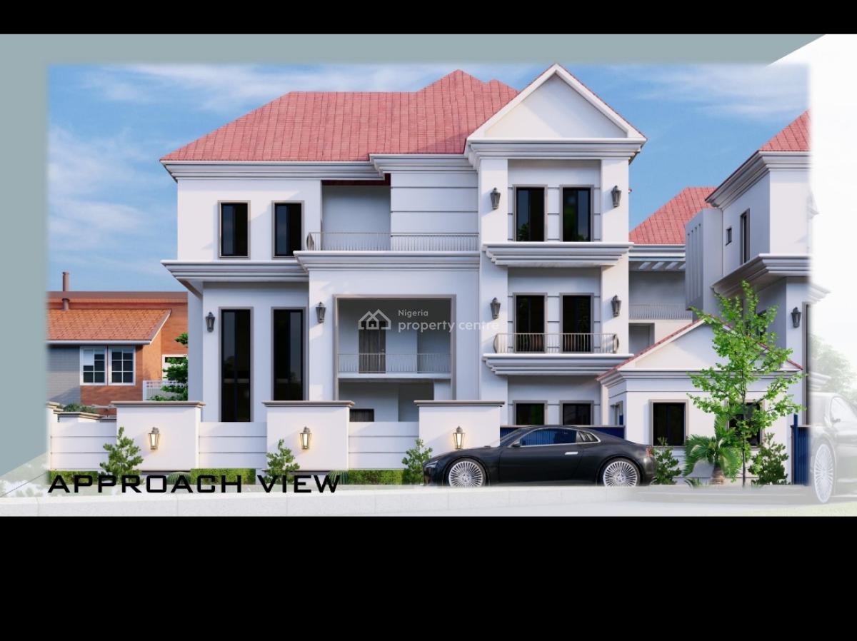 Luxury 6 Bedroom Detached House + Bq in a Secured Estate, Naf Valley Estate, Asokoro District, Abuja, Detached Duplex for Sale