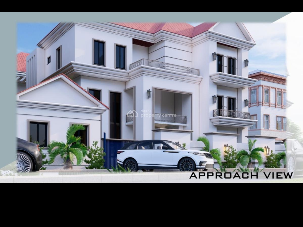 Luxury 6 Bedroom Detached House + Bq in a Secured Estate, Naf Valley Estate, Asokoro District, Abuja, Detached Duplex for Sale