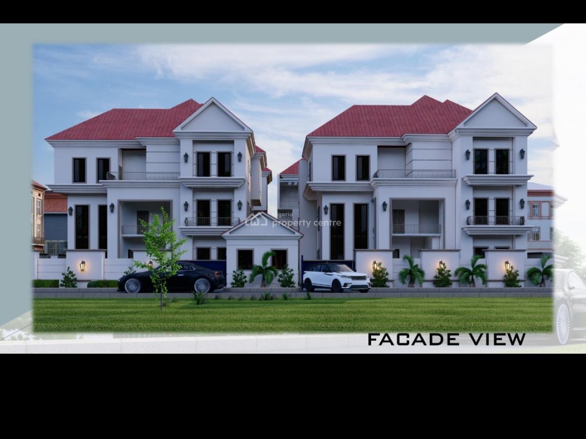 Luxury 6 Bedroom Detached House + Bq in a Secured Estate, Naf Valley Estate, Asokoro District, Abuja, Detached Duplex for Sale