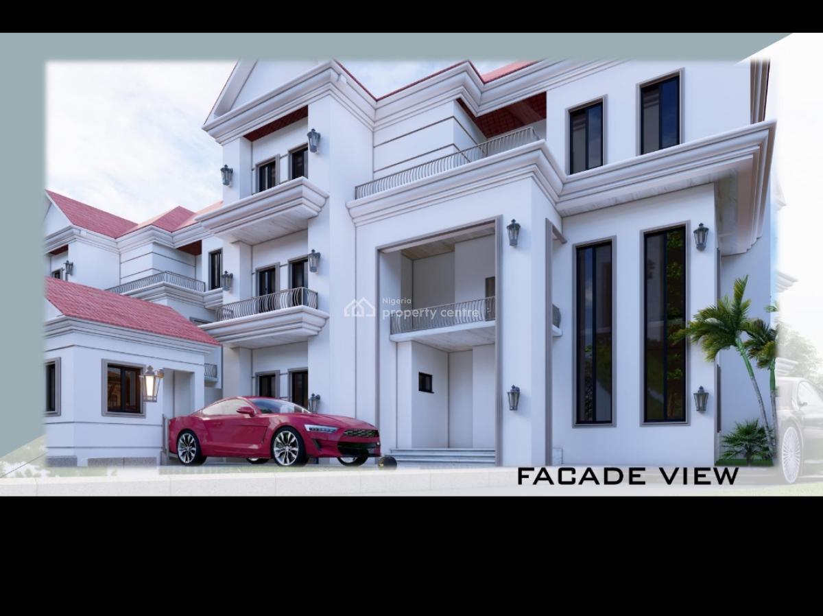 Luxury 6 Bedroom Detached House + Bq in a Secured Estate, Naf Valley Estate, Asokoro District, Abuja, Detached Duplex for Sale