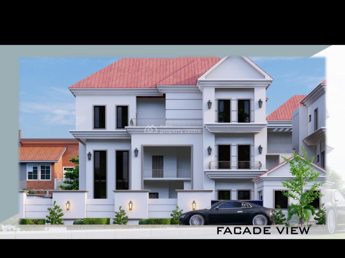 Luxury 6 Bedroom Detached House + Bq in a Secured Estate, Naf Valley Estate, Asokoro District, Abuja, Detached Duplex for Sale