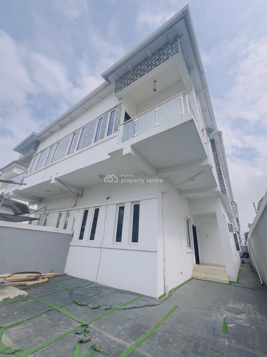 Standard 4bedroom Detached Duplex with Bq, Chevron, Lekki, Lagos, Detached Duplex for Rent