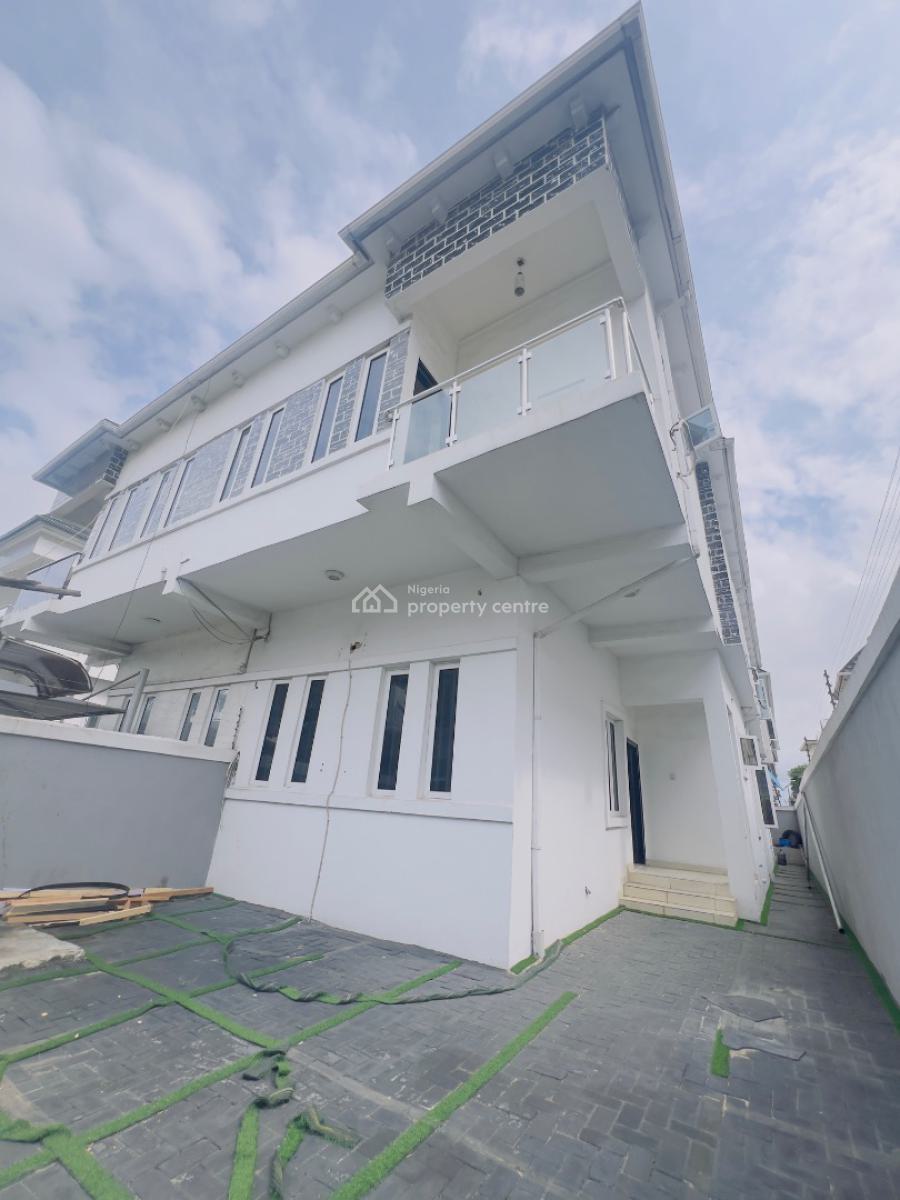Standard 4bedroom Detached Duplex with Bq, Chevron, Lekki, Lagos, Detached Duplex for Rent