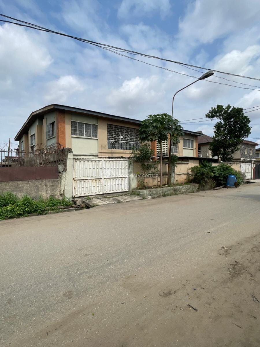 952 Sqm Solid 4 Unit of 3 Bed Block of Flats Storey Building in a Perf, Ilupeju, Lagos, Block of Flats for Sale