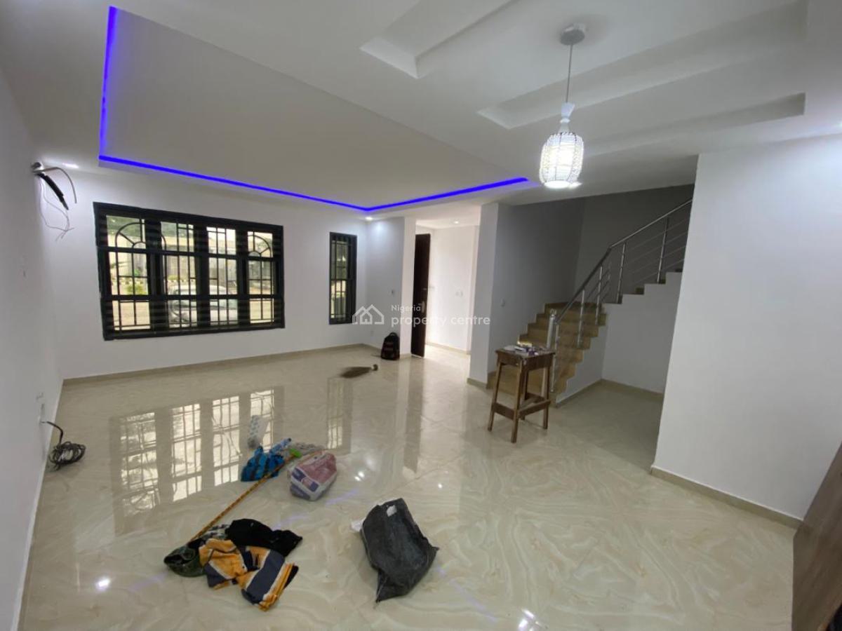 Serviced 4 Bedrooms Terrace Duplex, Beach Resort Estate, Nicon Town, Lekki, Lagos, Terraced Duplex for Rent