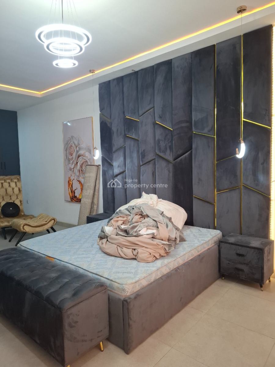 Luxury Furnished 4 Bedroom Terrace Duplex, Guzape District, Abuja, Terraced Duplex for Rent