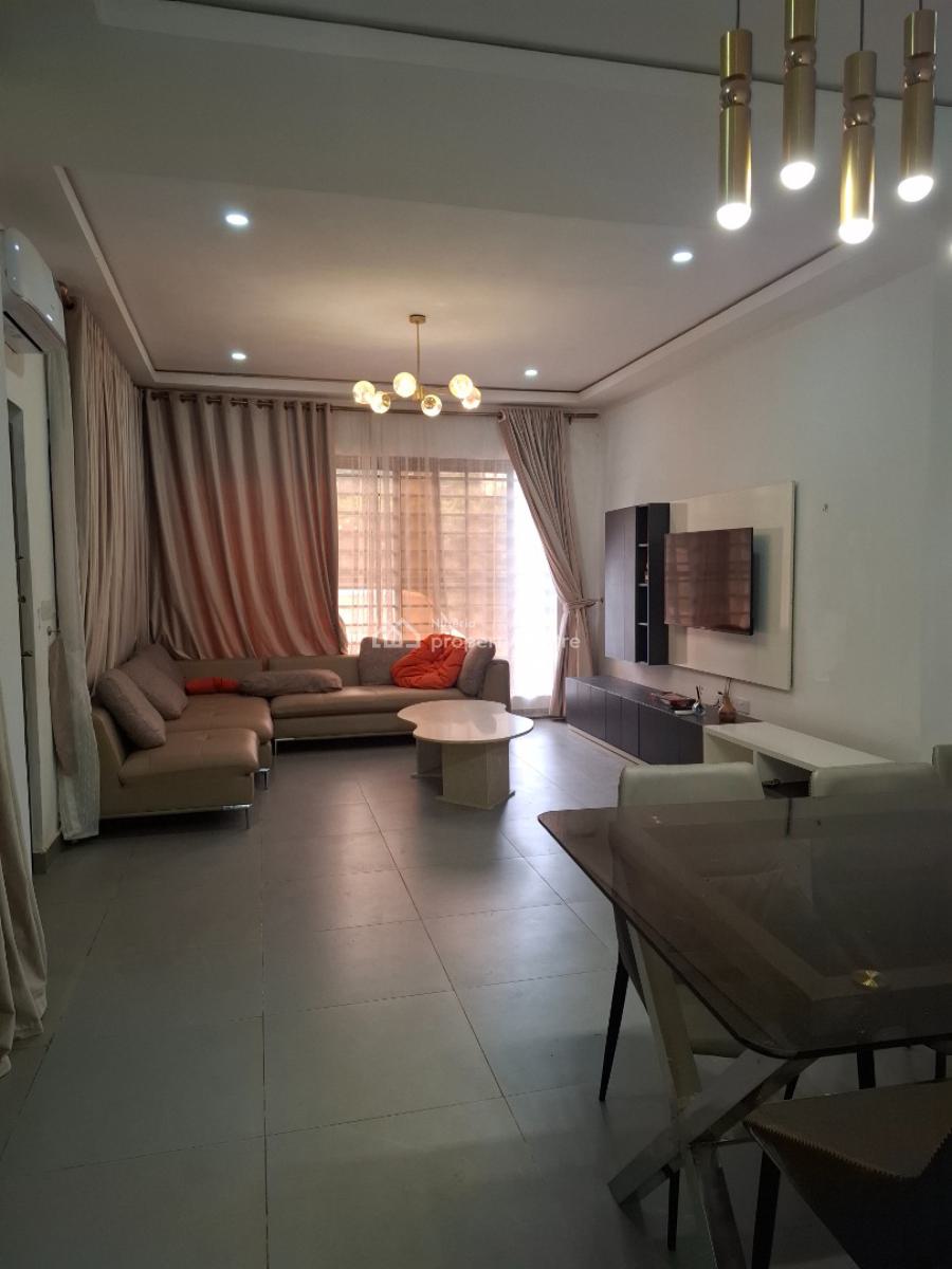 Luxury Furnished 4 Bedroom Terrace Duplex, Guzape District, Abuja, Terraced Duplex for Rent