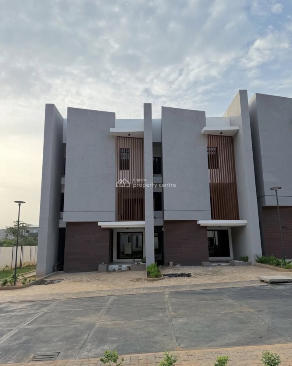Newly Built 4bedroom Terrace Duplex with Bq, Guzape District, Abuja, Terraced Duplex for Sale
