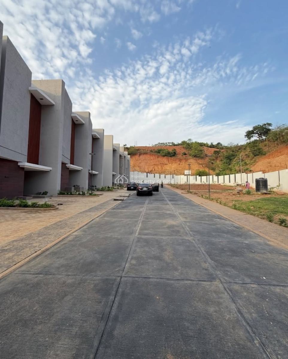 Newly Built 4bedroom Terrace Duplex with Bq, Guzape District, Abuja, Terraced Duplex for Sale