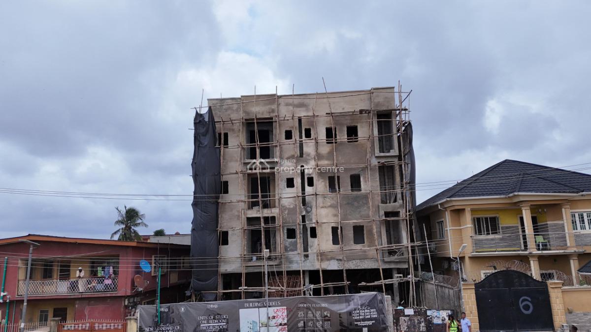 90% Competed Short-et Apartment, Adekule Kuye, Surulere, Lagos, Mini Flat (room and Parlour) for Sale