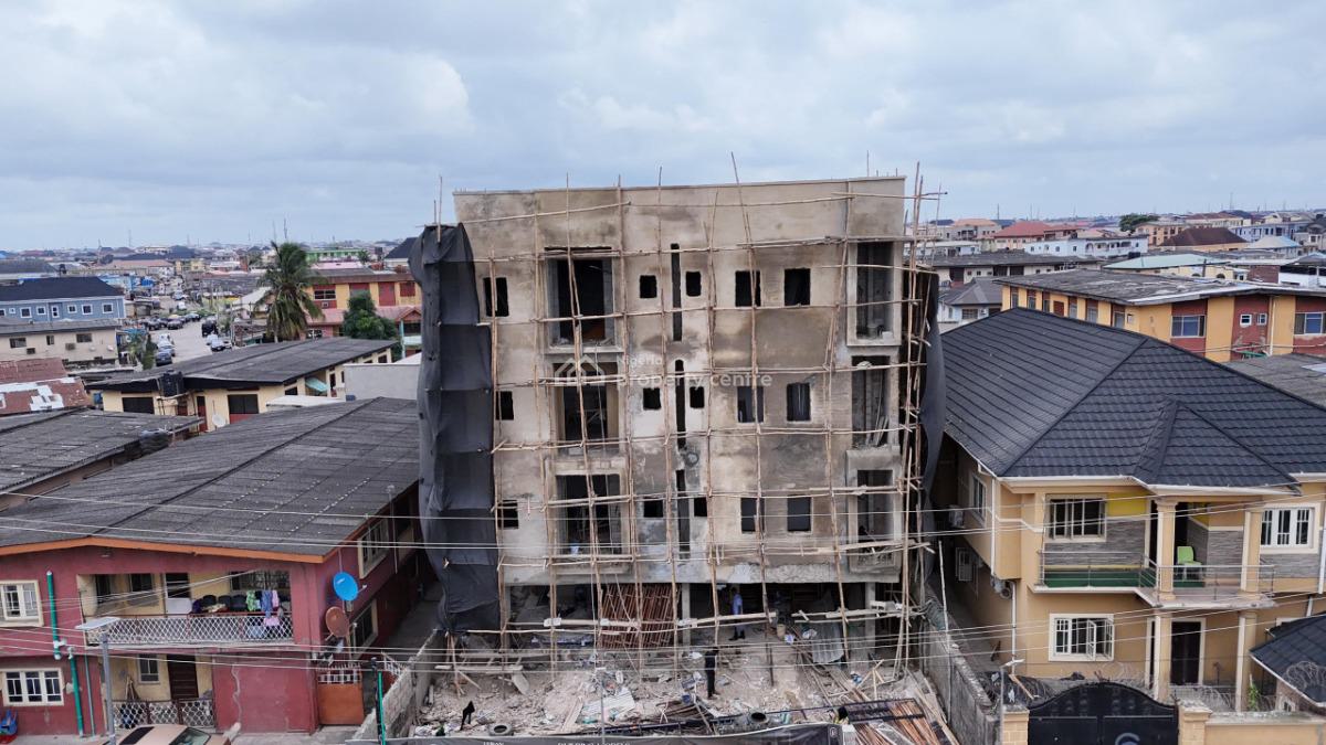 90% Competed Short-et Apartment, Adekule Kuye, Surulere, Lagos, Mini Flat (room and Parlour) for Sale