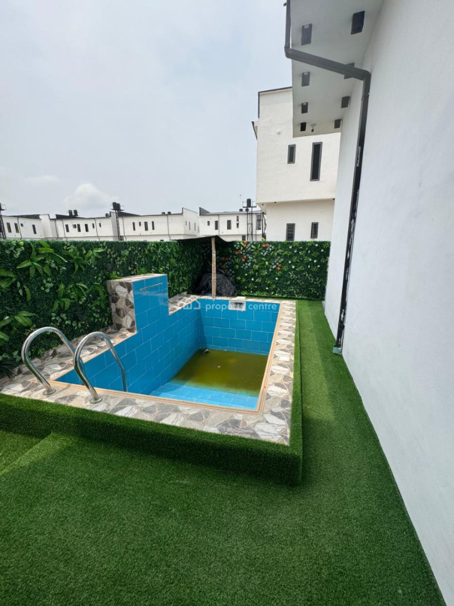 5bedroom Fully Detached Duplex with Bq & Pool, Ajah, Ajah, Lagos, Detached Duplex for Sale