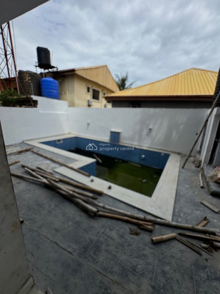 This Is Very Massive 4 Bedrom Fully Duplex with Bq with Pool Gym Space, Ikota Villa, Lekki, Lagos, Detached Duplex for Sale