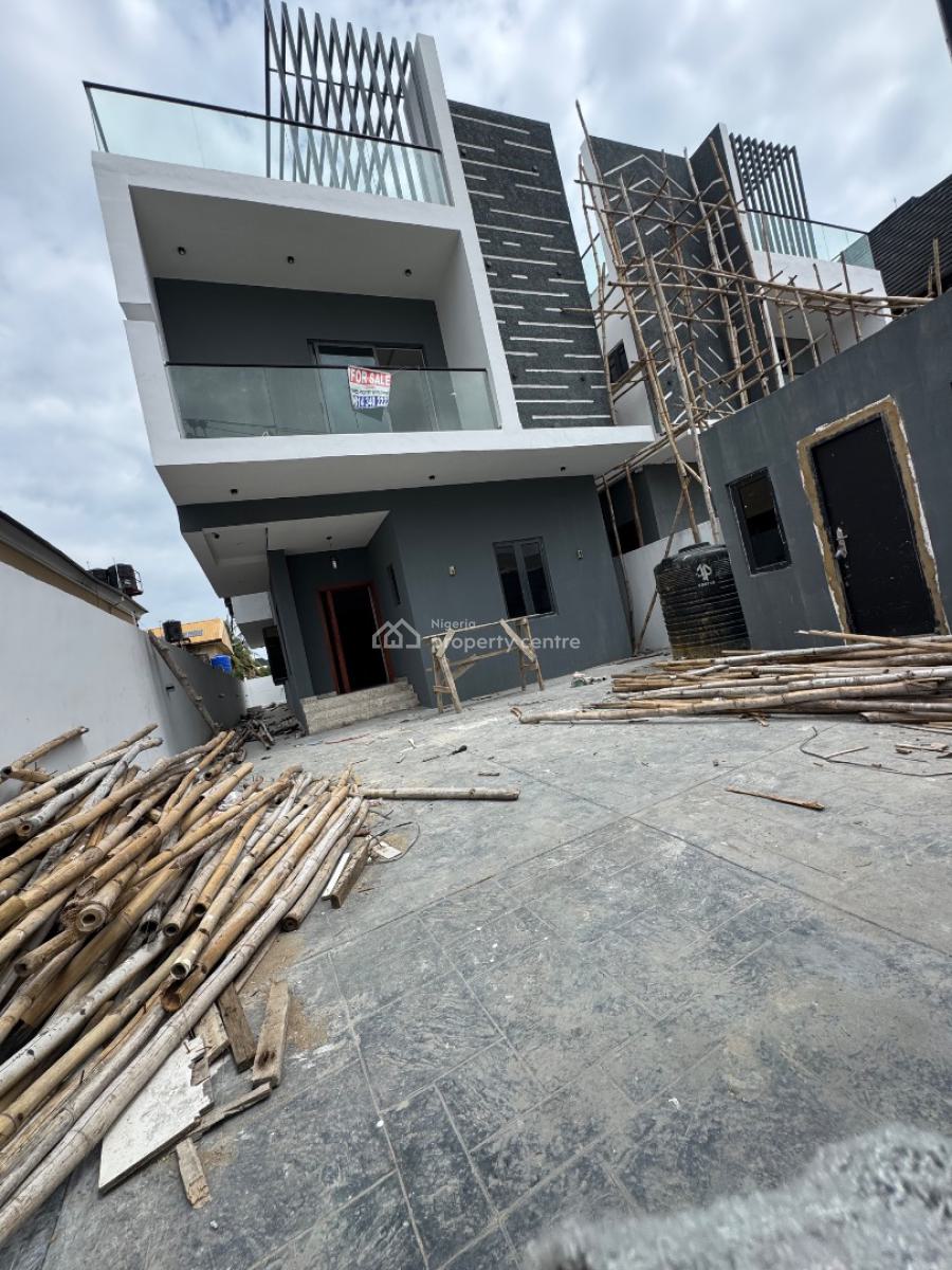 This Is Very Massive 4 Bedrom Fully Duplex with Bq with Pool Gym Space, Ikota Villa, Ikota, Lekki, Lagos, Detached Duplex for Sale