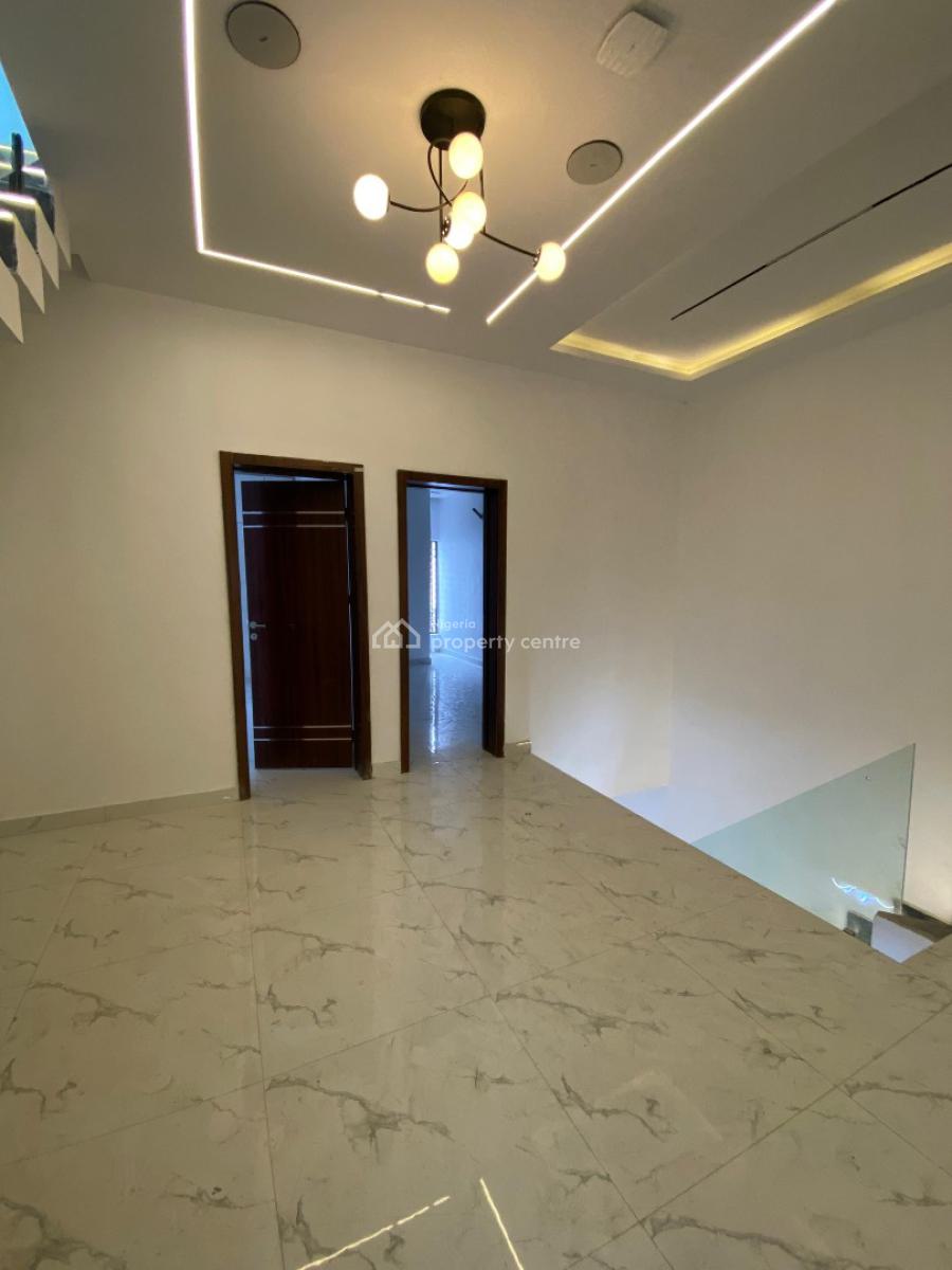 Newly Built 4 Bedroom Featured Terraced Duplex with Pool, Open Terrace, Osapa, Lekki, Lagos, Terraced Duplex for Sale