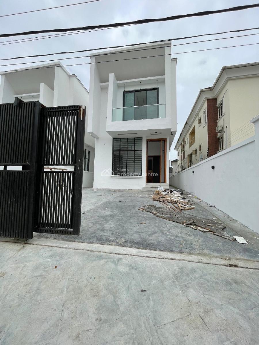 Exquisitely Built 5 Bedroom Fully Detached Duplex with  Bq, Osapa, Lekki, Lagos, Detached Duplex for Sale