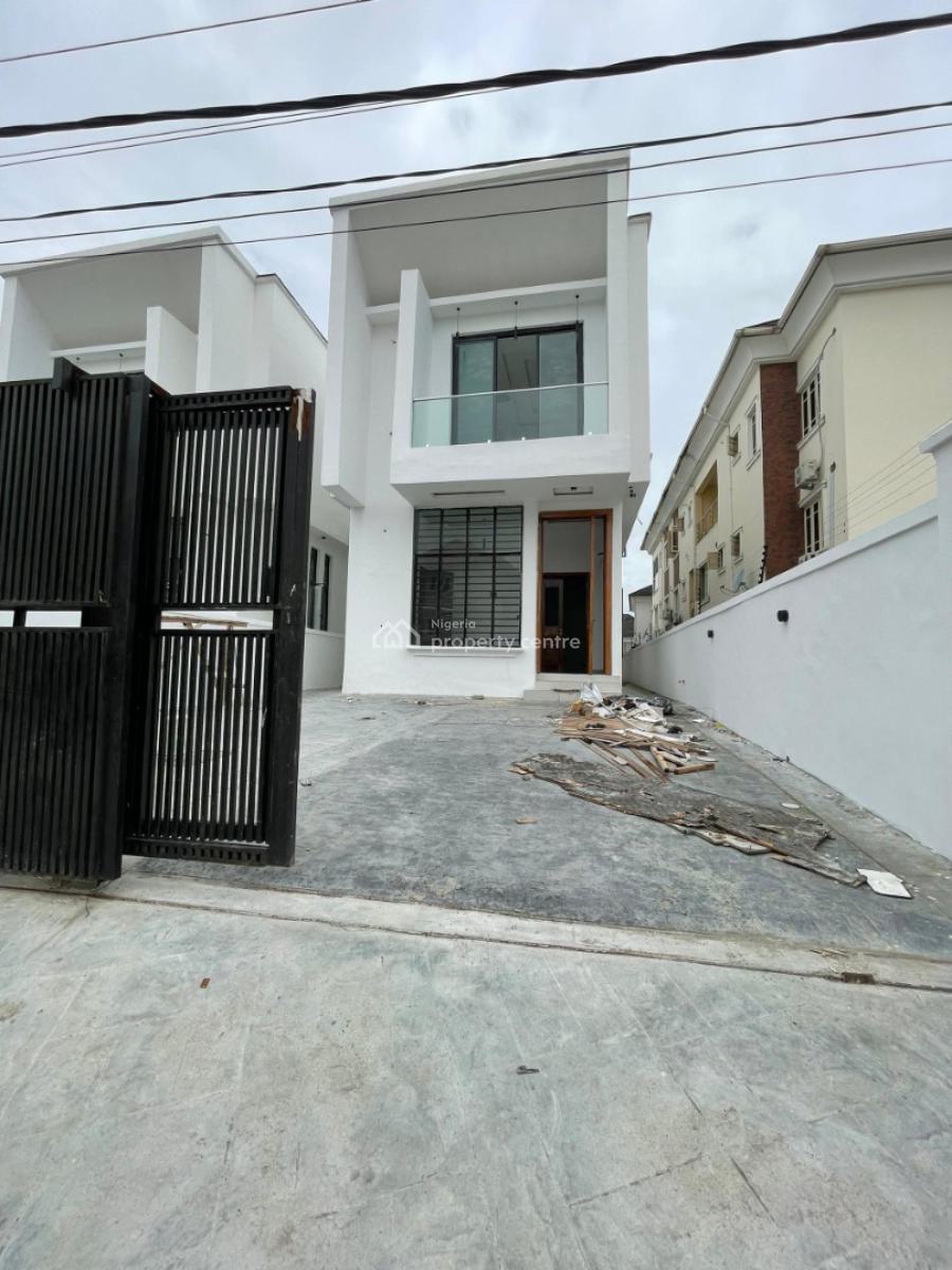 Exquisitely Built 5 Bedroom Fully Detached Duplex with  Bq, Osapa, Lekki, Lagos, Detached Duplex for Sale