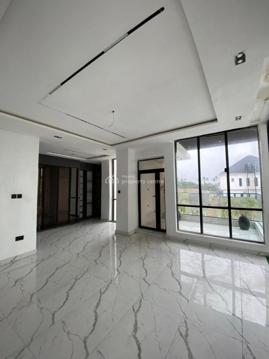 Tastefully Built 5 Bedroom Fully Detached Duplex with Bq and Pool, Chevron, Lekki, Lagos, Detached Duplex for Sale