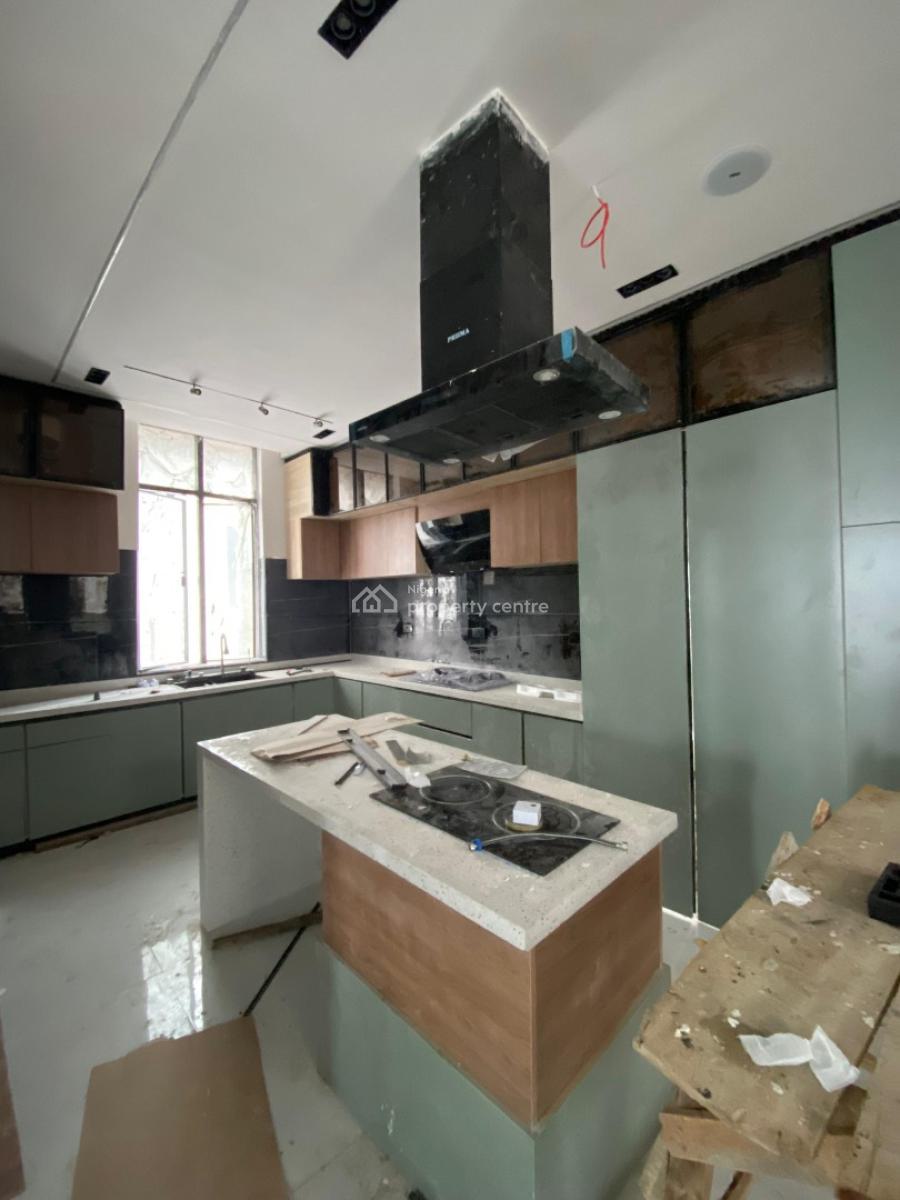Luxurious 5 Bedroom Fully Detached Duplex with Bq and Pool, Comes with Pool and Open Terrace, Chevron, Lekki, Lagos, Detached Duplex for Sale