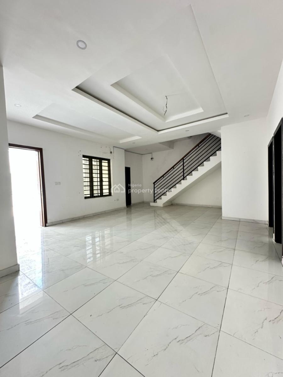 Well Finished 5 Bedroom Terraced Duplex with Bq in a Secured Estate, Ologolo, Lekki, Lagos, Terraced Duplex for Sale