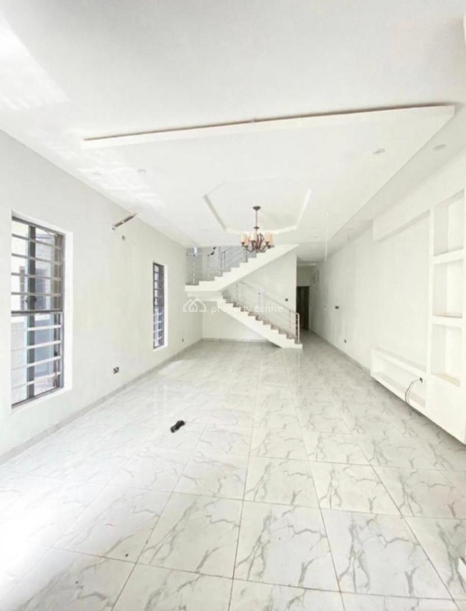 Contemporary 4 Bedroom Semi-detached Duplex W/ Bq in a Secured Estate, Chevron Toll Gate, Orchid Road, Lekki, Lagos, Semi-detached Duplex for Sale