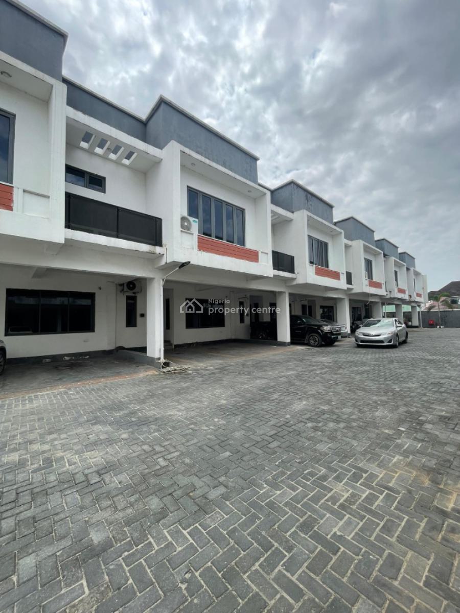 Spacious 4 Bedroom Terraced Duplex with Pool, Gym & Kids Play Area, Ologolo, Lekki, Lagos, Terraced Duplex for Sale