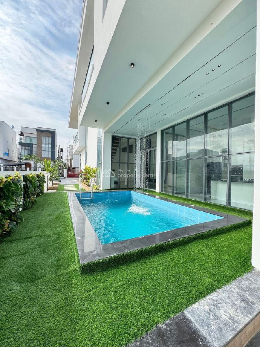Smart 5 Bedroom Detached Duplex with Swimming Pool/ Cinema, Osapa London, Lekki, Lagos, Detached Duplex for Sale