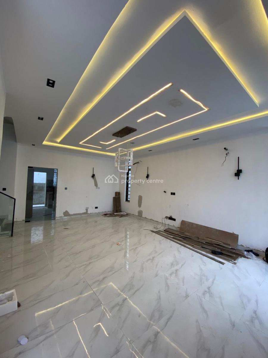 Newly Built 5 Bedroom Detached Duplex with Bq and Open Terrace, Cheevron, Lekki, Lagos, Detached Duplex for Sale