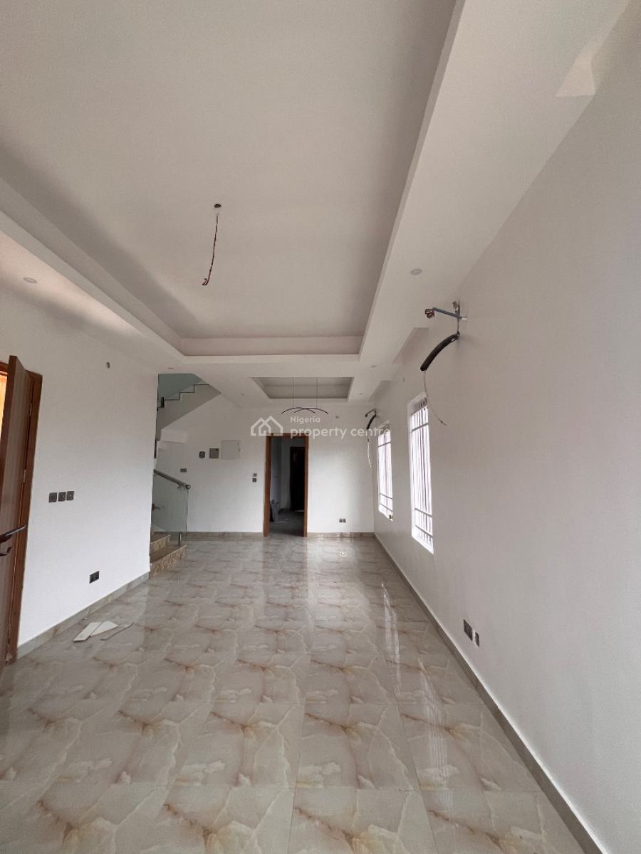 Magnificent 4 Bedroom Detached Duplex in a Serene Environment, Comes with Water Treatment, and Cctv for Security in Ikate, Lekki, Lagos, Detached Duplex for Sale