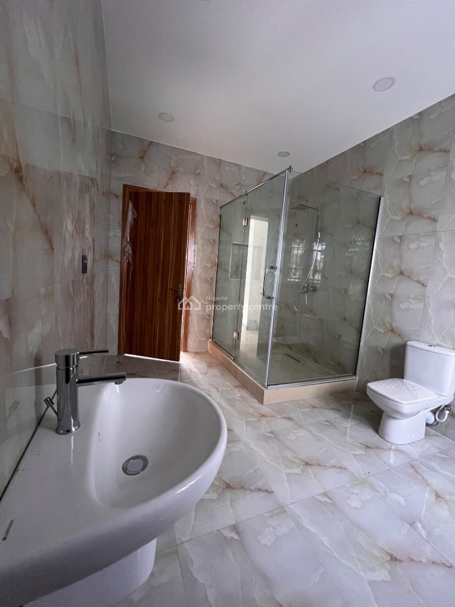 Magnificent 4 Bedroom Detached Duplex in a Serene Environment, Comes with Water Treatment, and Cctv for Security in Ikate, Lekki, Lagos, Detached Duplex for Sale