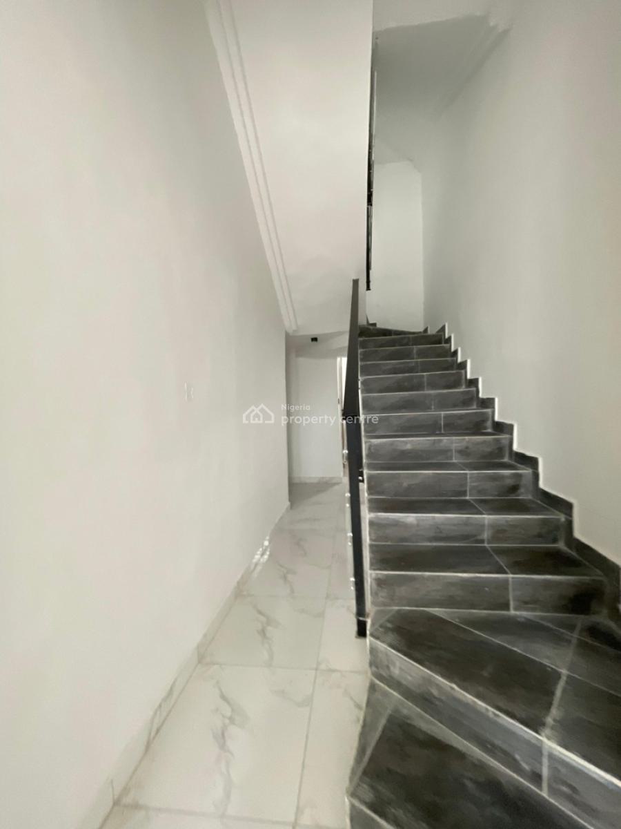 Spacious 4 Bedroom Terraced Duplex with Open Terrace & Inbuilt Parking, Ologolo, Lekki, Lagos, Terraced Duplex for Sale