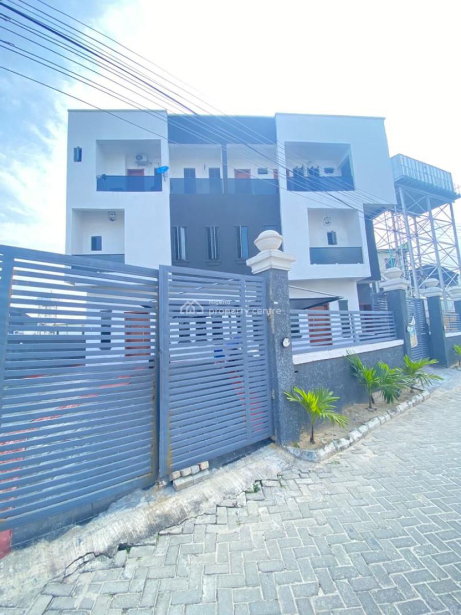 a Chic 4 Bedroom Semi Detached Duplex with Bq Sitting on 2 Floors, Chevron Toll Gate, Orchid Road, Lekki, Lagos, Semi-detached Duplex for Sale