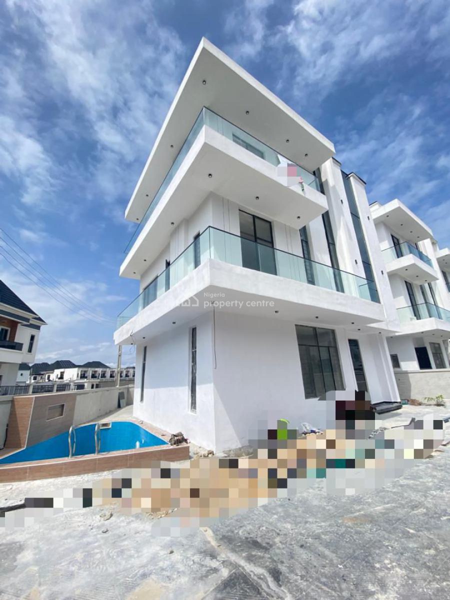 a Majestic 5 Bedroom Fully Detached Duplex with Boys Quarter., Chevron Toll Gate, Orchid Road, Lekki, Lagos, Detached Duplex for Sale