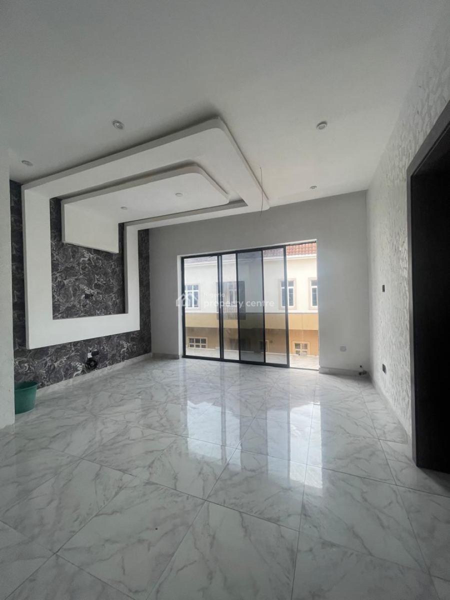 Exquisite 5 Bedroom Semi Detached Duplex with Pool, Gym, Bq, Rooftop, Osapa, Lekki, Lagos, Terraced Duplex for Sale