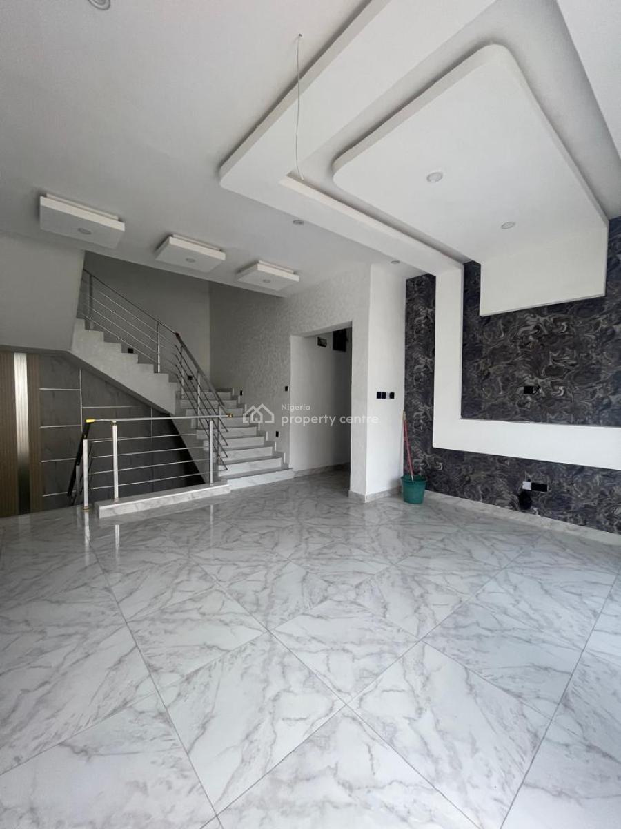 Exquisite 5 Bedroom Semi Detached Duplex with Pool, Gym, Bq, Rooftop, Osapa, Lekki, Lagos, Terraced Duplex for Sale